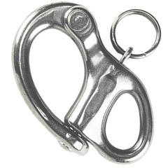 Talamex - 316 Stainless Snap Shackle - Fixed Eye - 96mm - 74.551.096